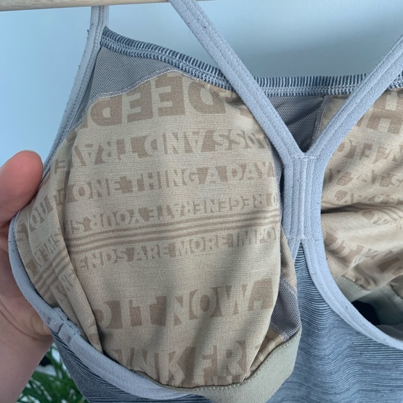 Lululemon - Power Y Tank - Static White Black - Picture 6 of 6